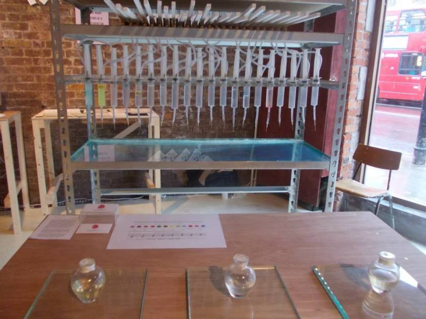 "Essence in Space" by Chang Hee Lee at the Goldsmiths postgraduate show in 2013