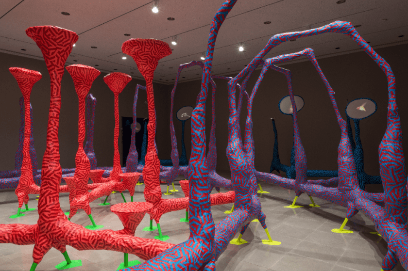 "Garden Object" by El Ultimo Grito at Rice Gallery, Texas