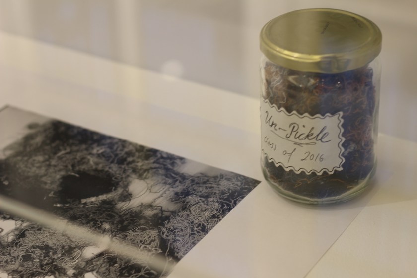 An artefact from the exhibition